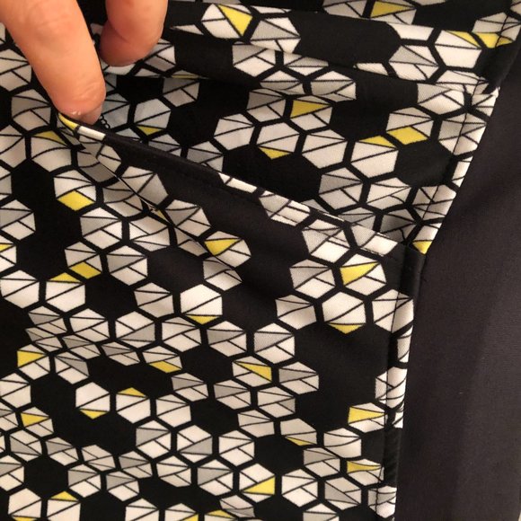 Callaway skort geometric print black and white, L - Picture 5 of 7